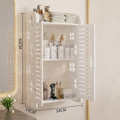 NICHO DE PARED 3 NIVELES CON PUERTA