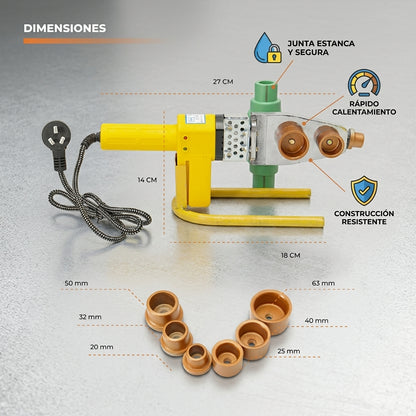 Soldadora De Tuberías Maquina Polifusor