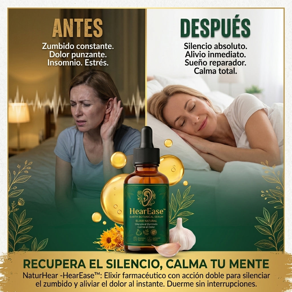 HearEase – Gotas para el Cuidado de los Oídos 2x1