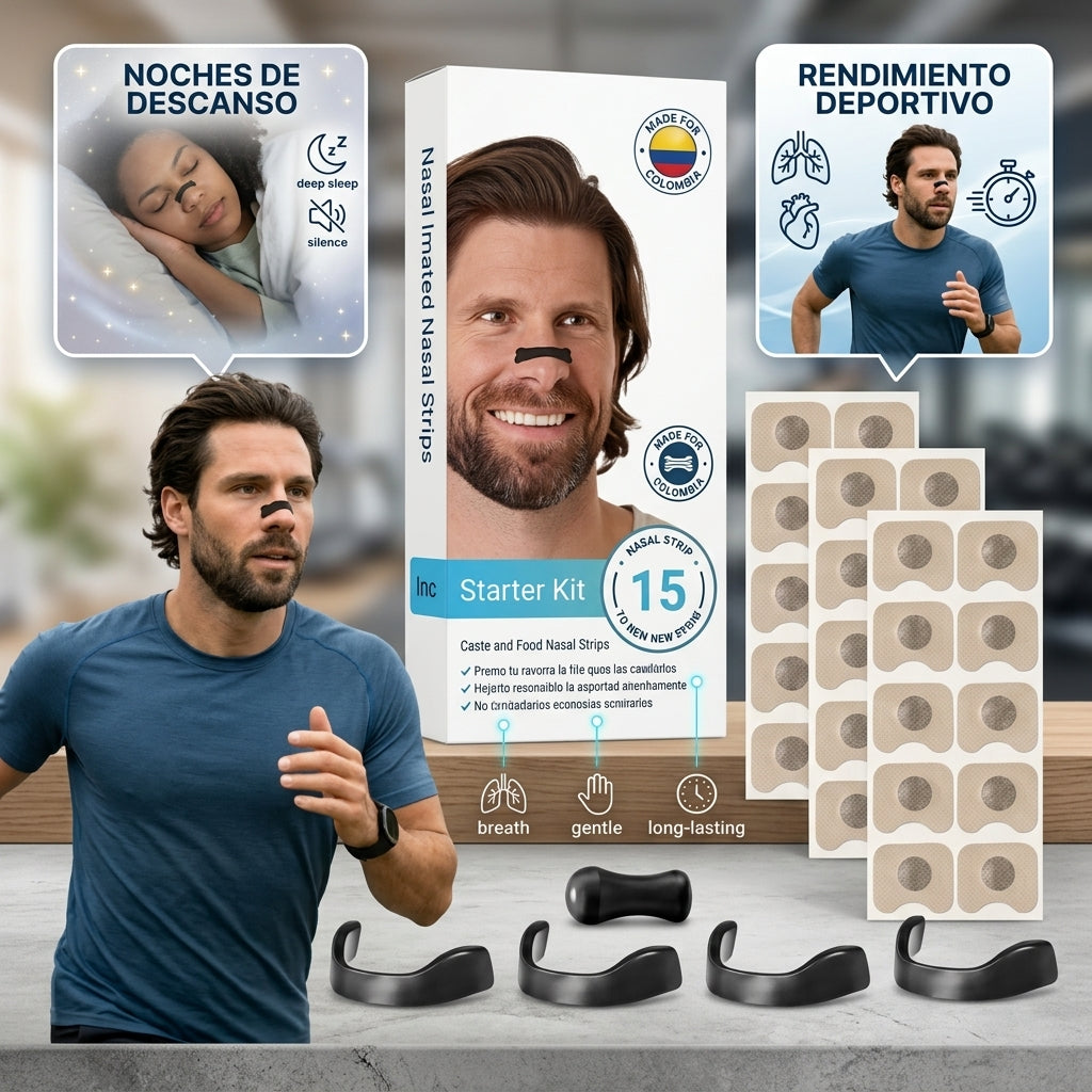 Dilatador Nasal para Sueño y Deporte