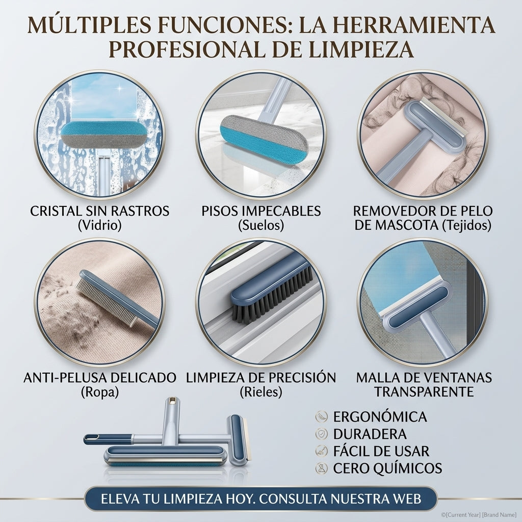 Kit Removedor de Pelos 4 en 1 Reutilizable
