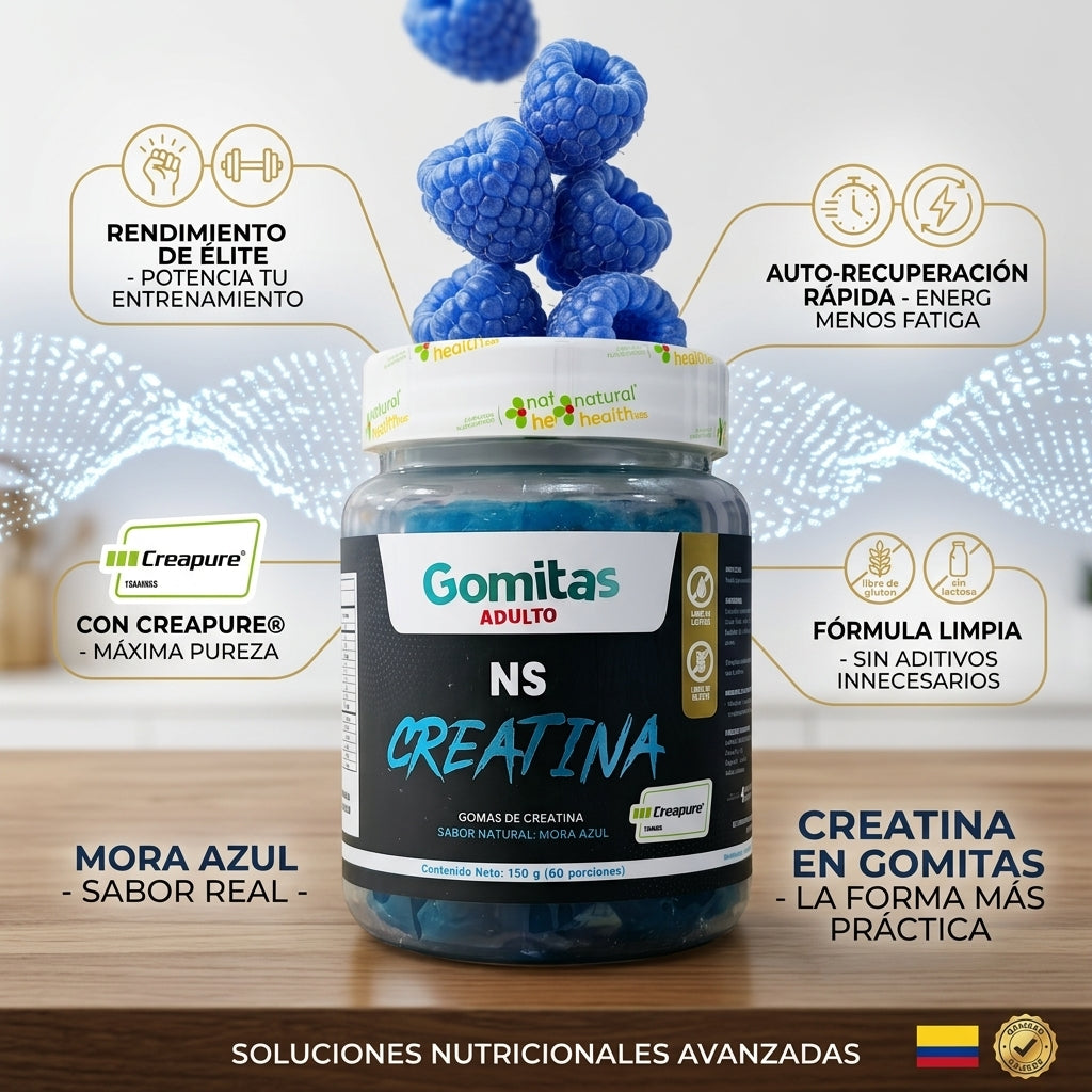CREATINA CONCENTRADA GOMAS INVIMA