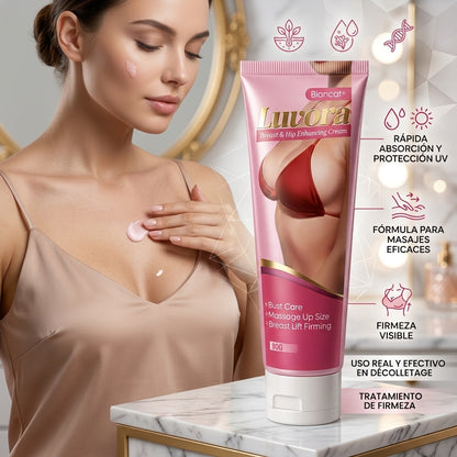 Crema Reafirmante para Busto y Cadera LuVora 80 g