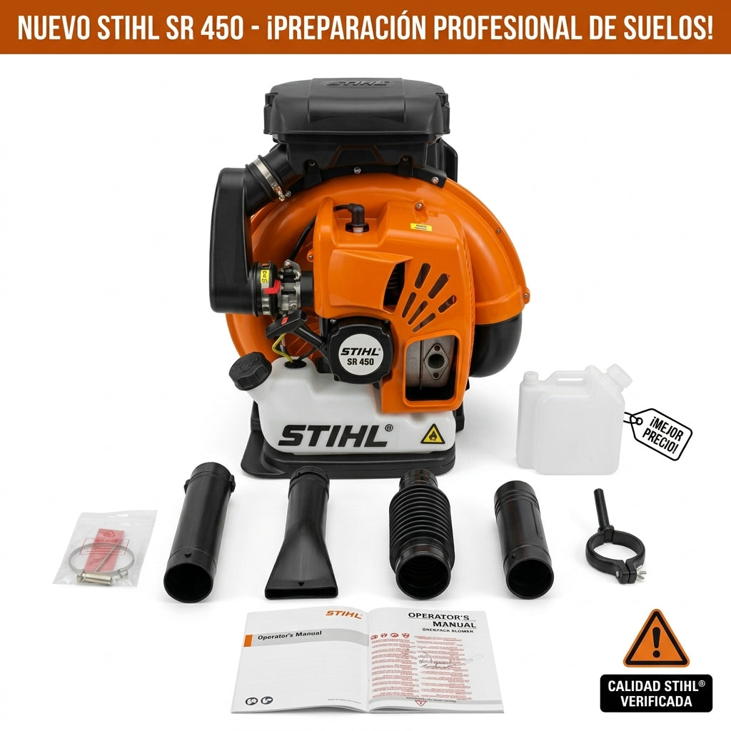 SOPLADORA A GASOLINA PARA JARDIN STIHL