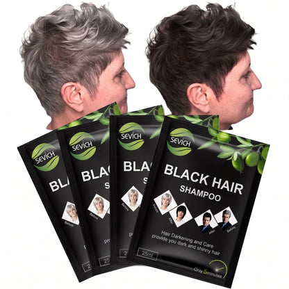 Shampoo Tinte Negro Black Hair