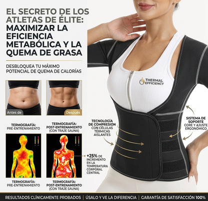 Chaleco Térmico Deportivo para Mujer