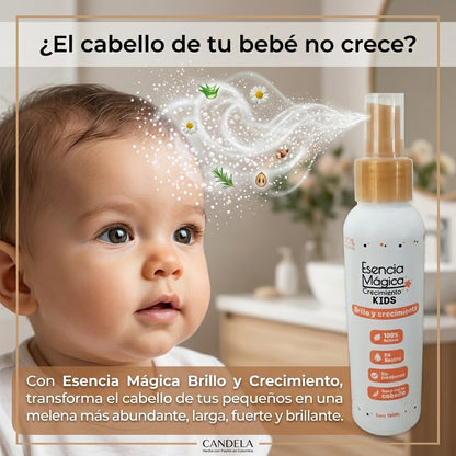 Tónico Capilar Esencia Mágica Kids – Brillo y Cuidado del Cabello 150 ml