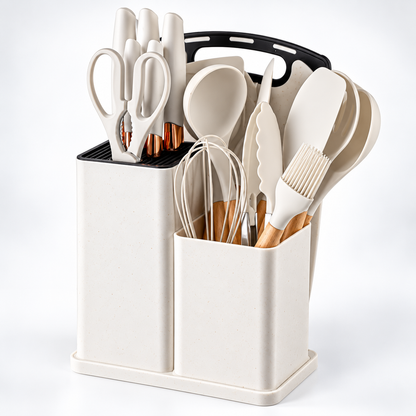 SET DE UTENSILIOS DE COCINA 19 PZ GRANDE