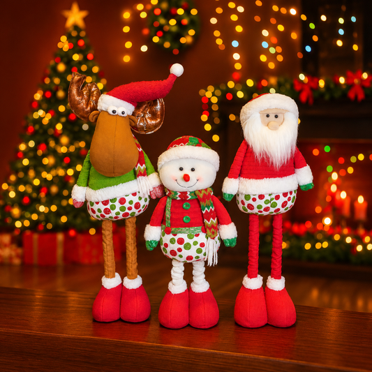MUÑECO DE NAVIDAD PATAS LARGAS