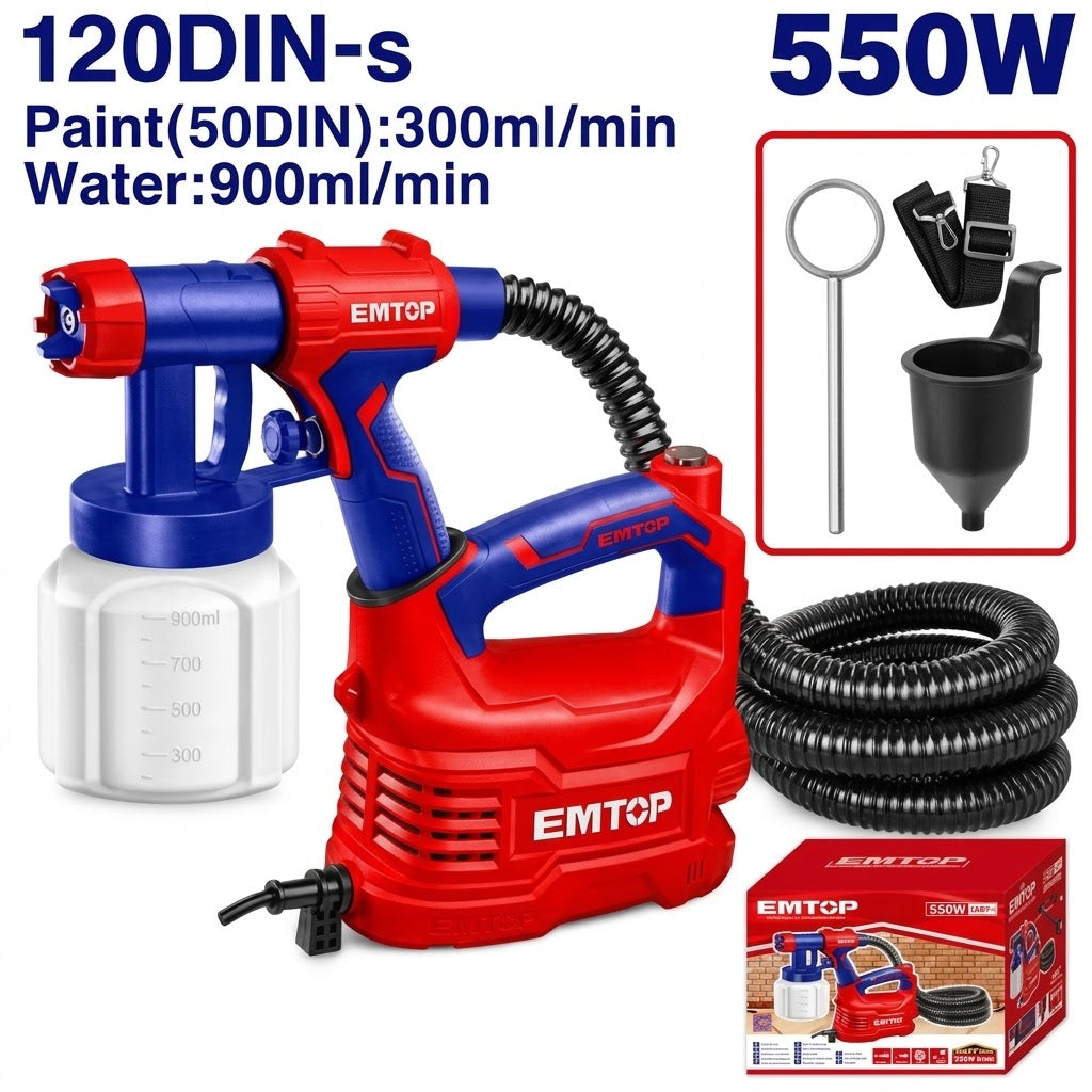 PISTOLA PARA PINTAR 550W PROFESIONAL