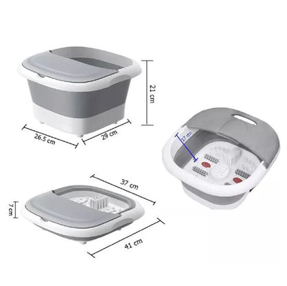 SPA TINA PARA PIES HIDROMASAJES PLEGABLE