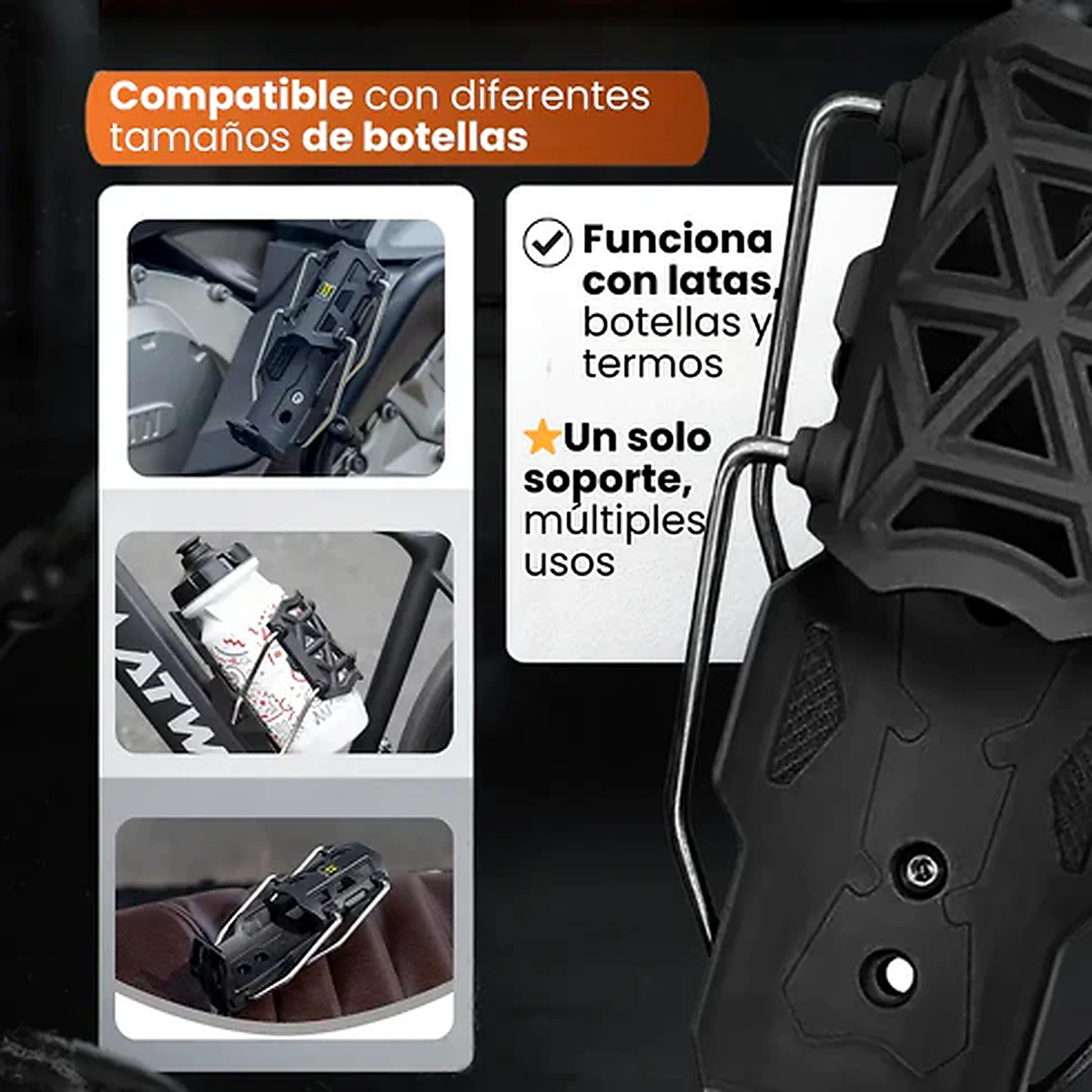 PORTABIDÓN PARA BICICLETAS Y MOTOS